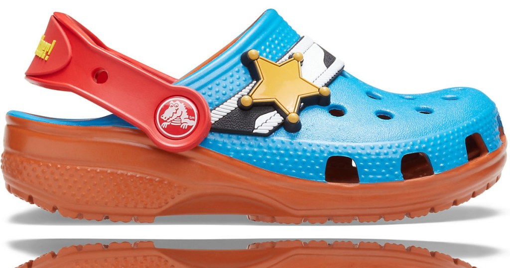 toy story badge crocs