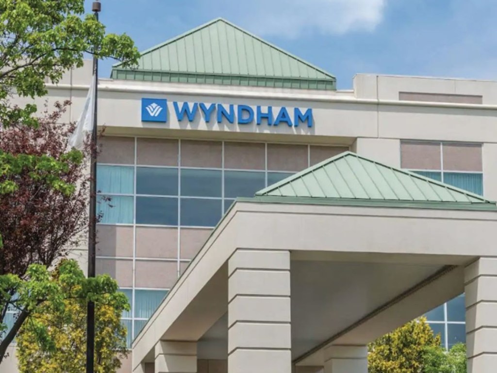 exterior of a Wyhdham hotel