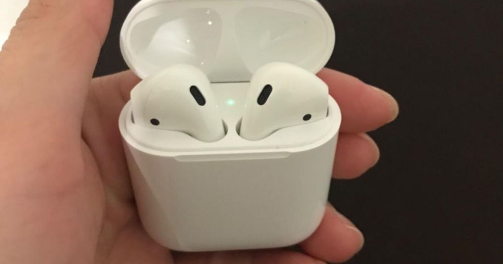 apple airpods with wired charging case