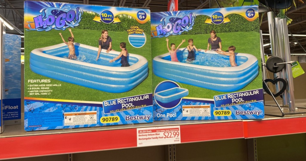 h20 go pool on store shelf