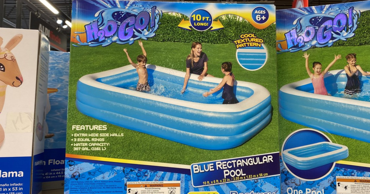 h20go pool on store shelf