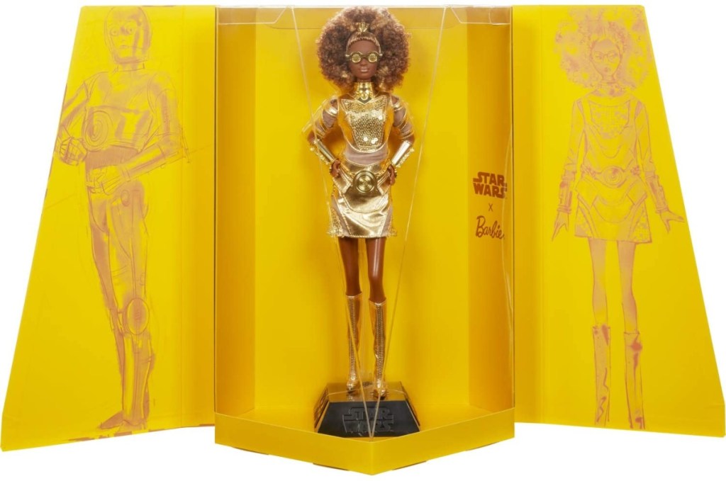 C-3PO inspired Barbie doll