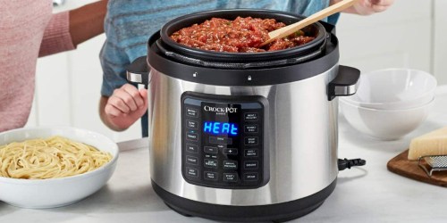 Crock-Pot Multi-Cooker Only $39.99 Shipped on BestBuy.online (Regularly $110) | Pressure Cook, Sauté & More