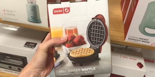 Dash Mini Waffle Makers & Griddles Only $8.99 on Kohls.online (Regularly $18)