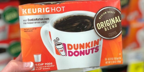 Over $77 Worth of Dunkin’ Donuts K-Cups Just $47.98 Shipped on Staples.online