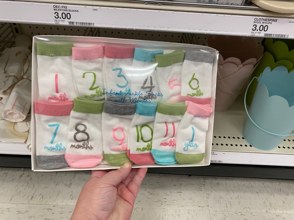 Infant Monthly Socks