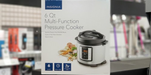 Insignia 6-Quart Multi-Function Pressure Cooker Only $24.99 on BestBuy.online (Regularly $60)