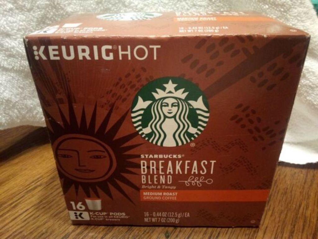 Keurig K-Cup Starbucks Breakfast Blend 16 count