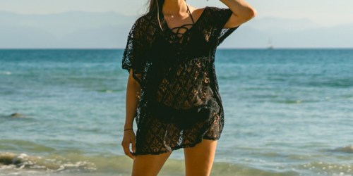 Women’s Swimwear Cover Ups From $17.99 on Macys.online (Regularly $34)