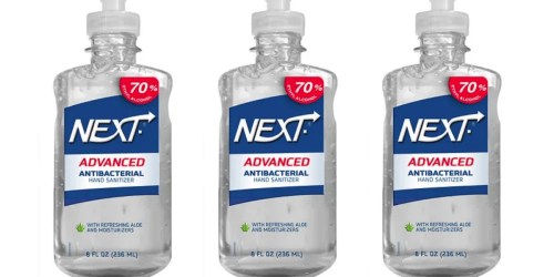 Next Hand Sanitizer 8oz Bottles Only $3.49 on Walgreens.online | In Stock Now