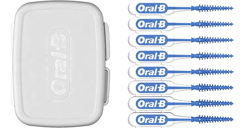 Oral-B Floss Picks and Case