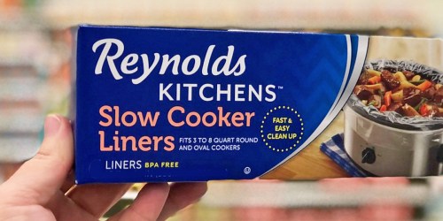 Reynolds Kitchens Slow Cooker Liners 6-Pack Only $2.24 Shipped on Amazon