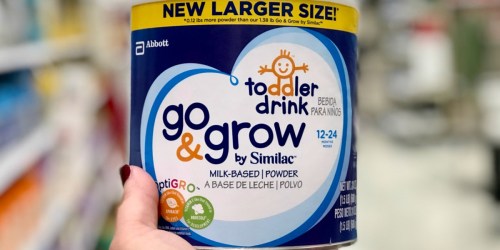 Similac Go & Grow Toddler Drink 24oz Only $10.74 Each