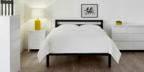 King Size Platform Bed Only $131 Shipped on The Home Depot