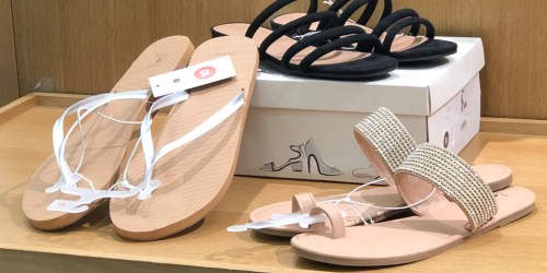 Women’s Sandals From $3.99 on Target.online