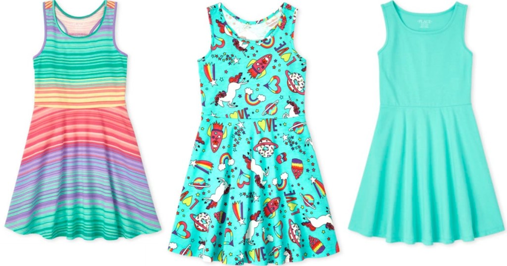 girls tank dresses