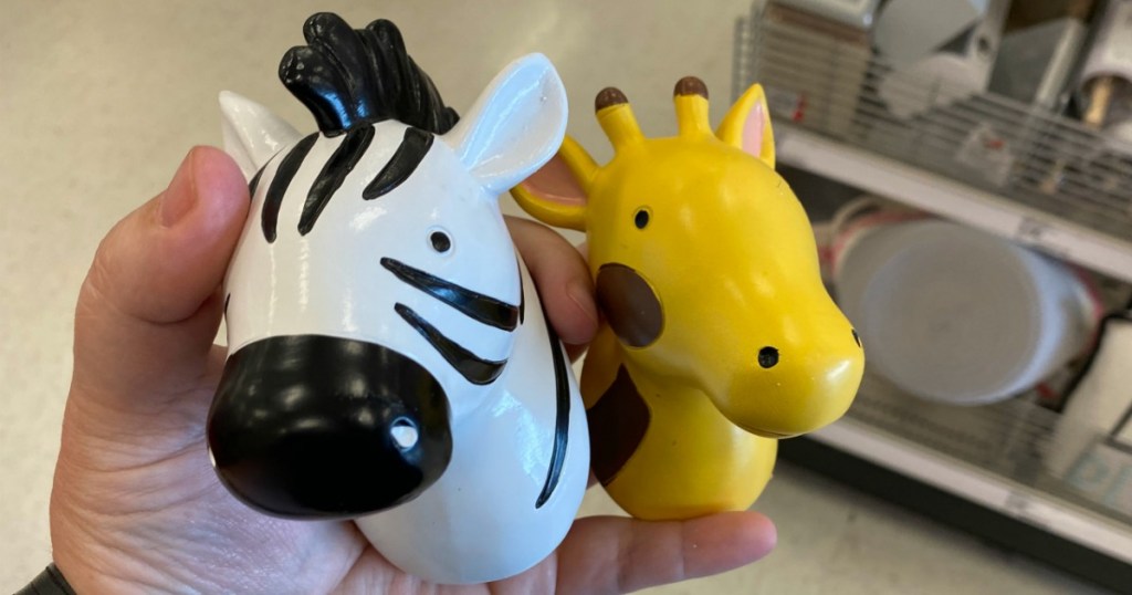 Zebra and Giraffe Wall Hooks