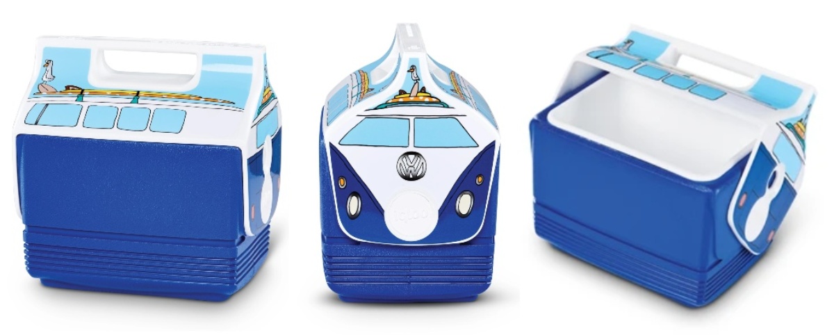 Blue VW Igloo cooler