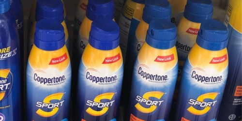 Coppertone Sport Sunscreen Spray 2-Pack from $8.54 Shipped on Amazon (Reg. $14)