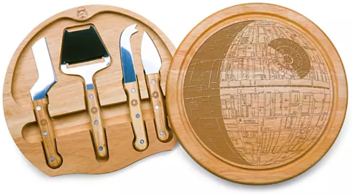 Death Star cheese board set