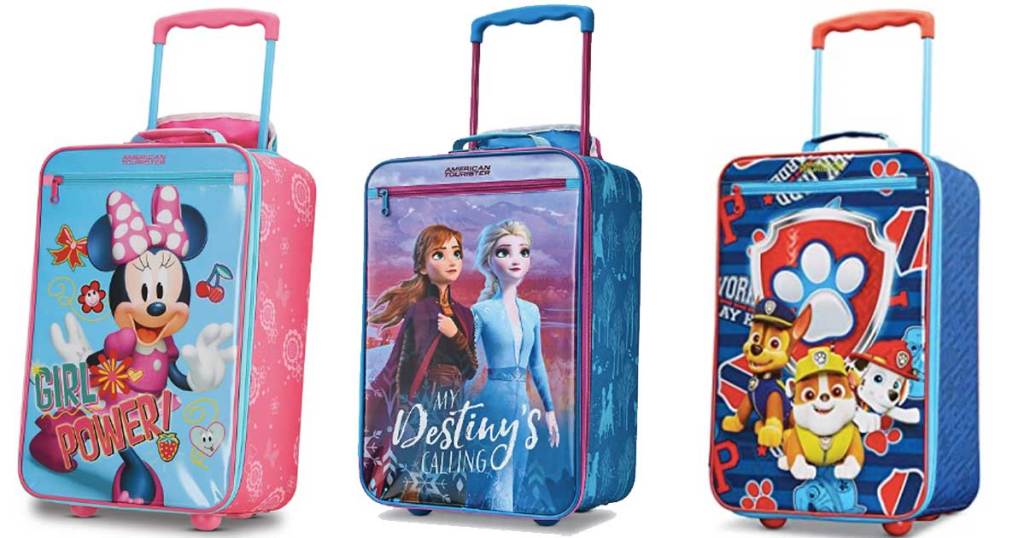 disney softsided suitcases