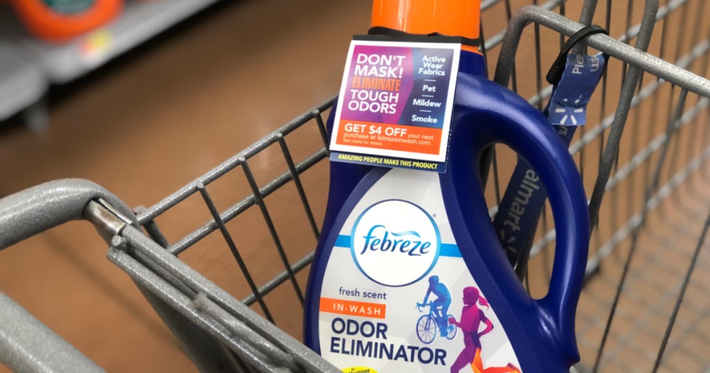 febreze in cart