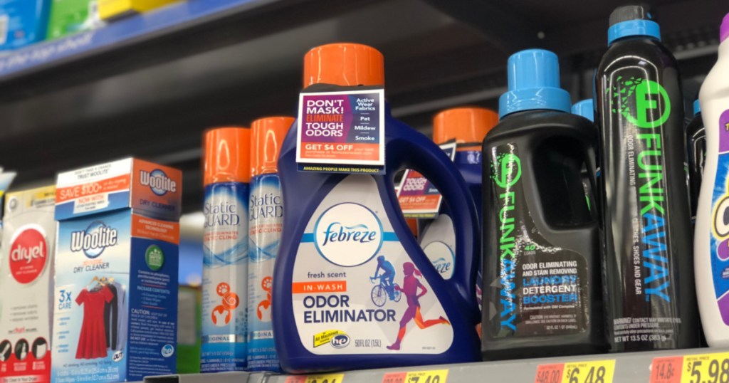 febreze on shelf