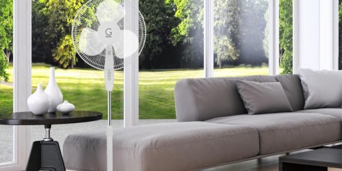 Genesis Oscillating Fan Only $24.99 on Home Depot (Regularly $44) | Great for Dorms!