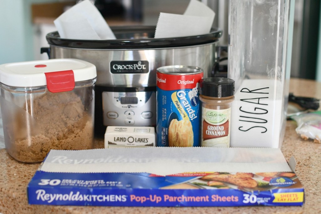 ingredients for crockpot monkey bread