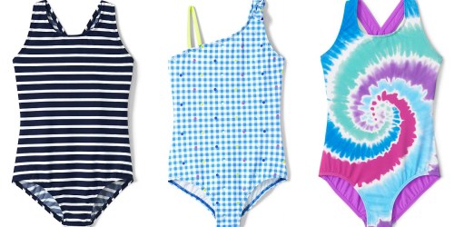 Lands’ End Girls One-Piece Swimsuits from $11.98 + Free Shipping