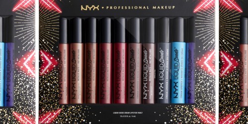 NYX 10-Piece Lipstick Set Just $18.70 on Macys.online (Regularly $55)