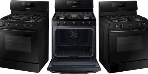 Samsung 5-Burner Convection Gas Range Only $599 After Rebate on Lowes.online (Regularly $1,050)