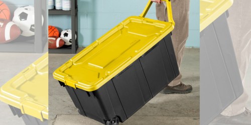 Sterilite 40 Gallon Wheeled 2-Pack Totes Only $39.99 Shipped | Just $20 Each