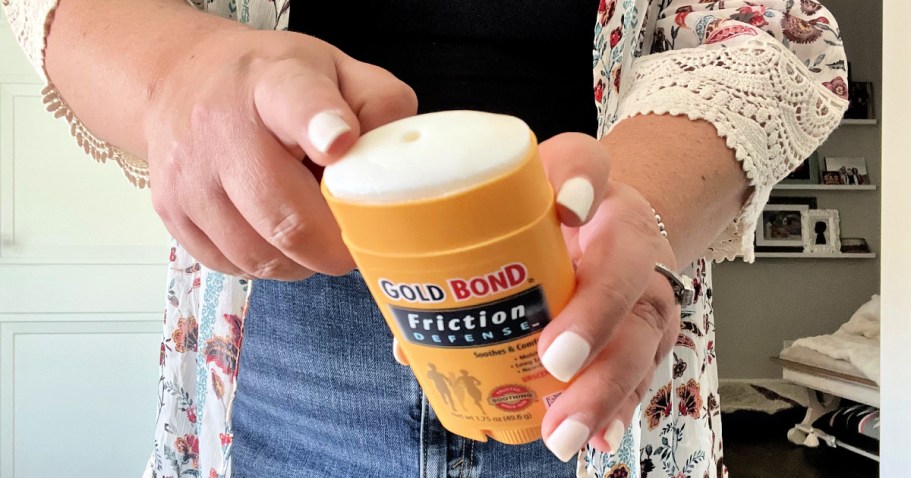 Gold Bond Friction Defense Only $3.85 Shipped on Amazon (Best Anti-Chafing Stick!)
