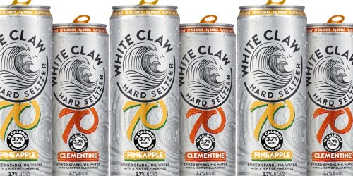 White Claw Hard Seltzer onlinees in 2 New Flavors at Just 70 Calories Per Can