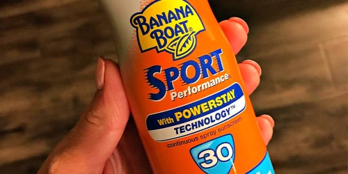 Banana Boat SPF 30 Spray Sunscreen 2-Pack Only $7.49 on Amazon