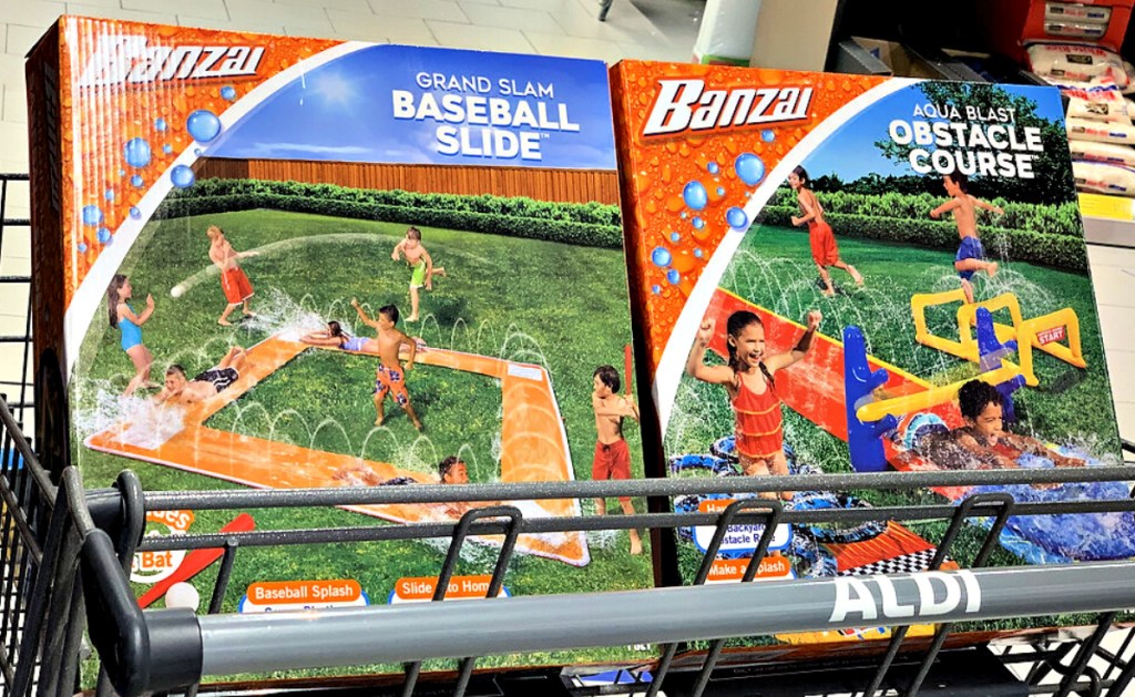 Banzai Water Slides at ALDI