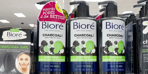 Bioré Charcoal Face Wash Only $5 Shipped on Amazon (Regularly $8)