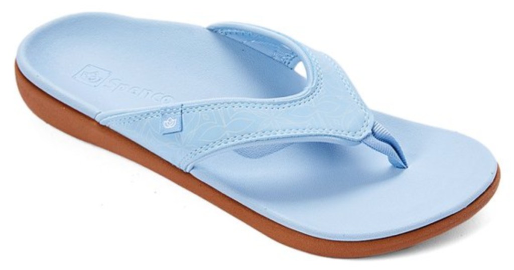 spenco yumi sandal powder blue