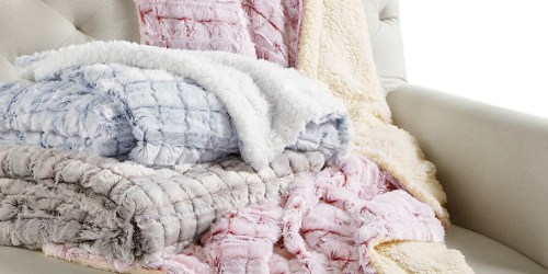 Reversible Tie-Dye Throw Just $13.99 on Macys.online (Regularly $40) | Cozy Gift Idea