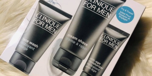 Clinique Men’s Skincare 3-Piece Starter Set Only $12 on Macy’s.online