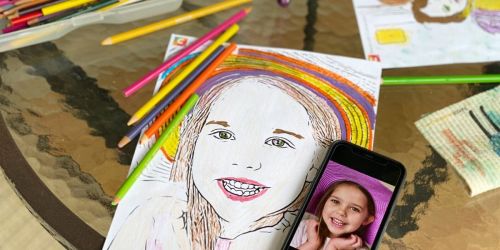 Turn Favorite Photos into Coloring Pages with this FREE App!