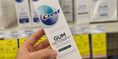 Crest Gum Detoxify Toothpaste Only 99¢ After CVS Rewards (Regularly $8)