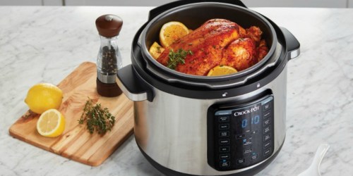 Crock-Pot Express 6-Quart Stainless Pressure Cooker Just $39.99 on Kohls.online (Regularly $120)