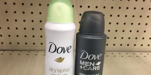 Score a Free Dove or Degree Deodorant Spray Sample