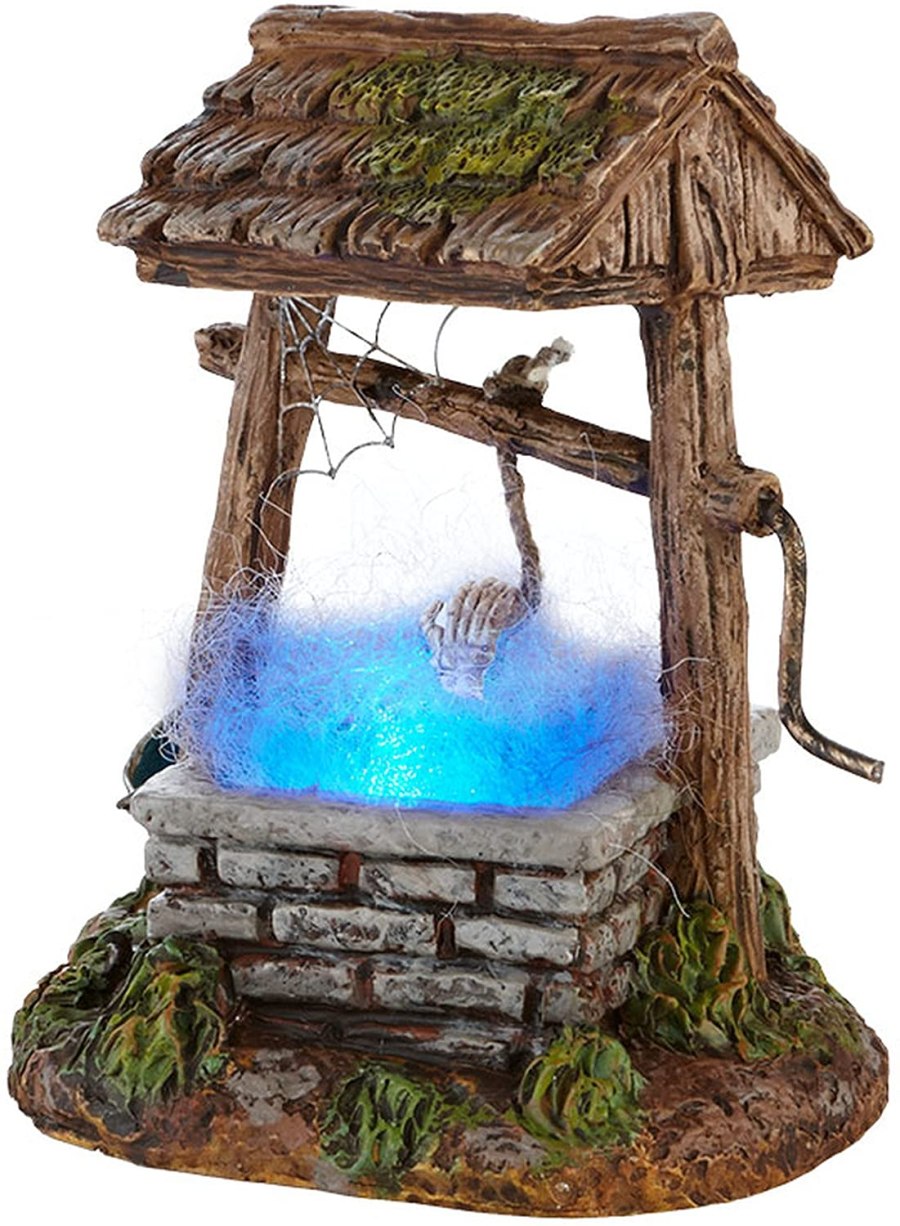 Haunted Well figurine with illuminated water