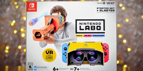 Nintendo Labo Toy-Con VR Kit Starter Set + Blaster Just $19.99 on BestBuy.online (Regularly $40)