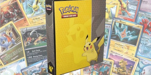 Ultra Pro Pokemon Binder w/ Protective Sheets Only $16 on Amazon or Walmart