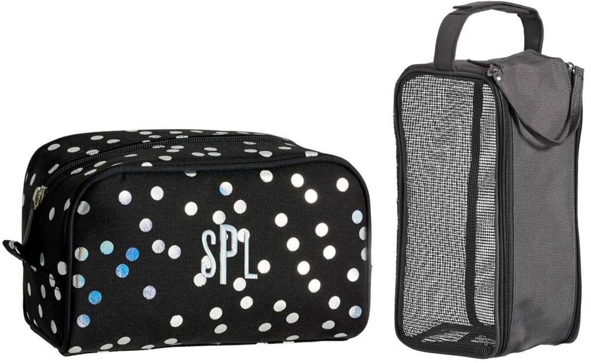 Two accessory bags from Pottery Barn