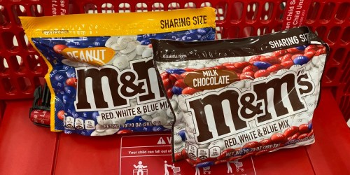 M&Ms Red, White, & Blue Mix Available Now Available at Target